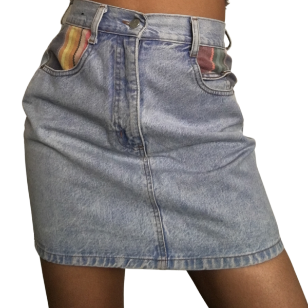 Nulu Denim Skirt